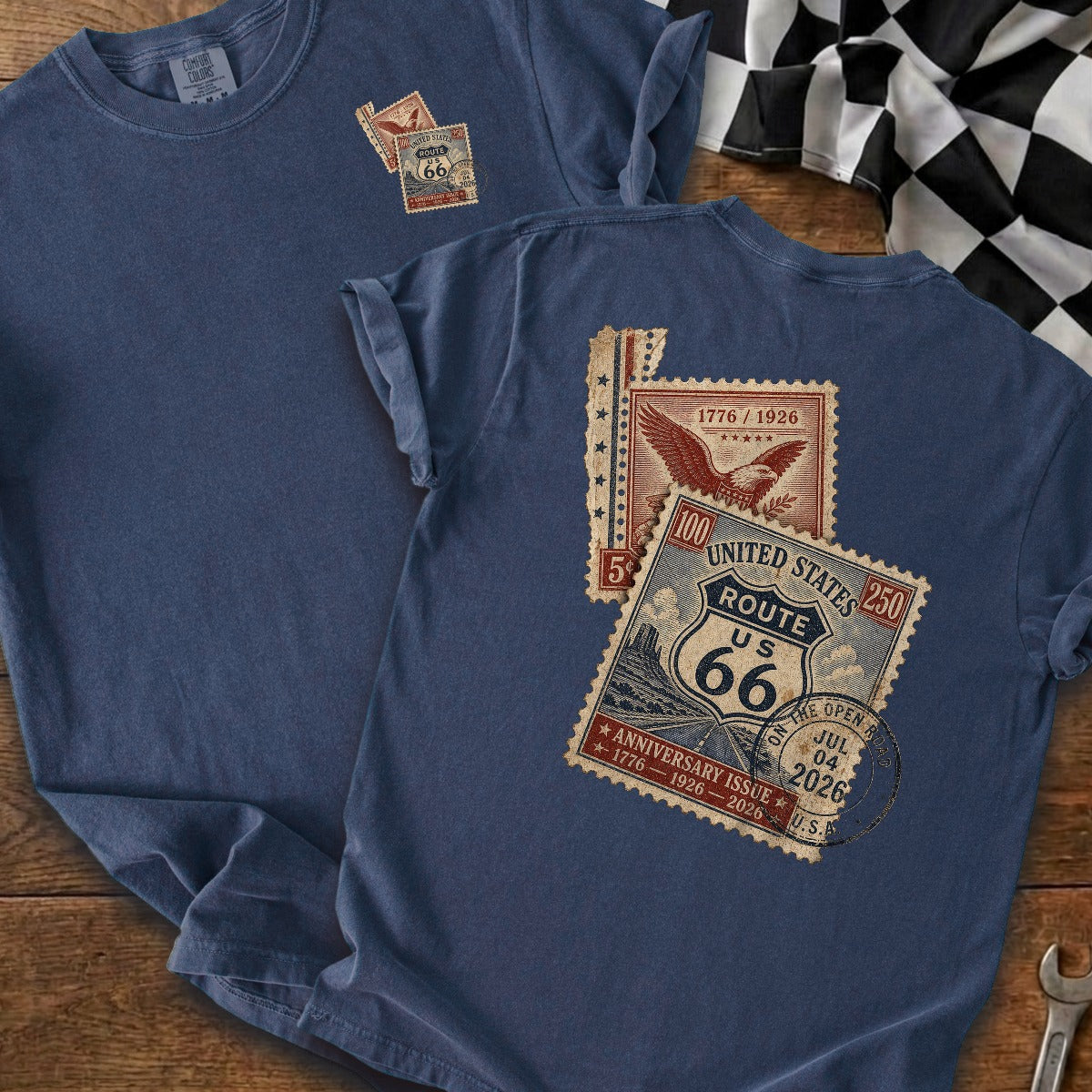 True Navy | Front & Back