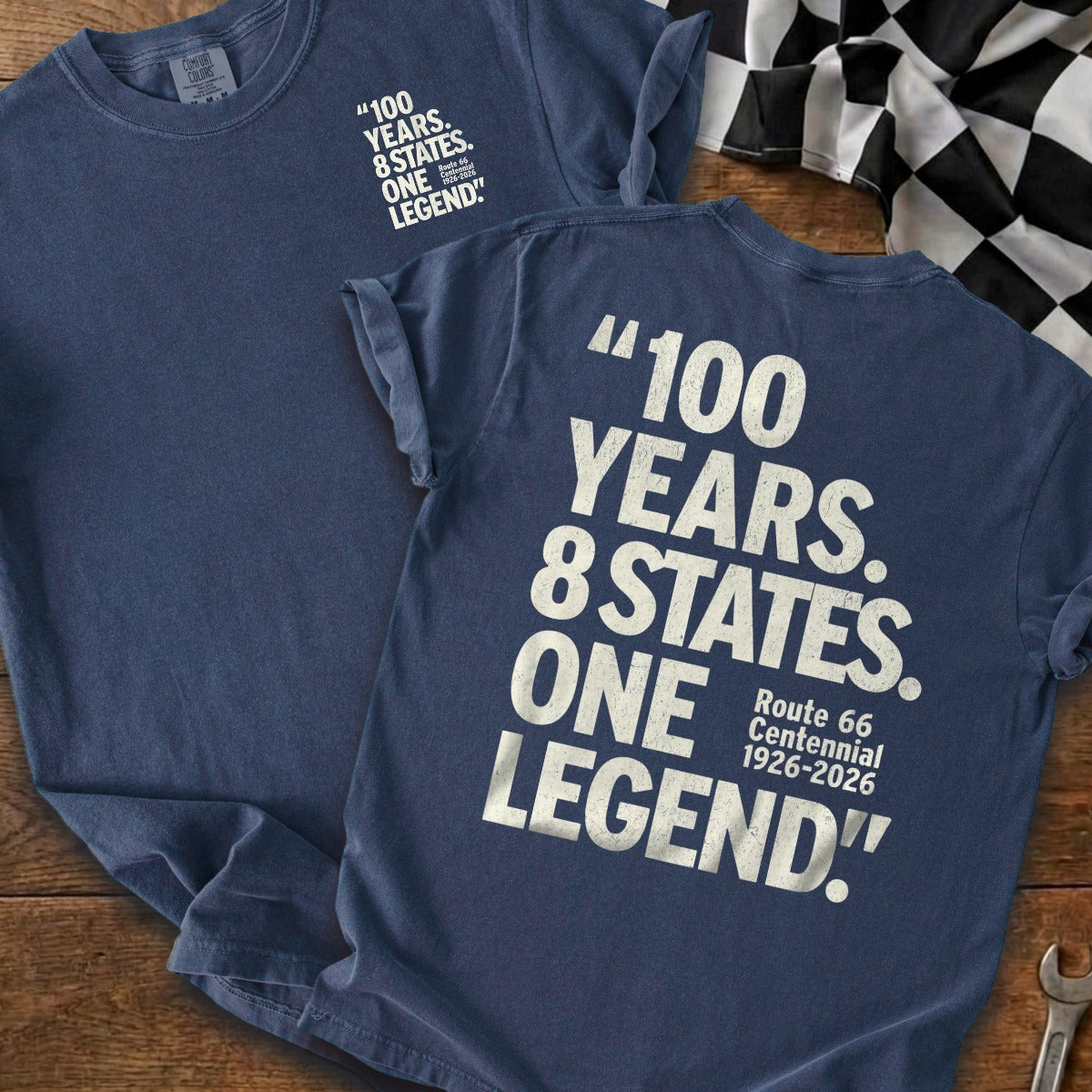 True Navy | Front & Back