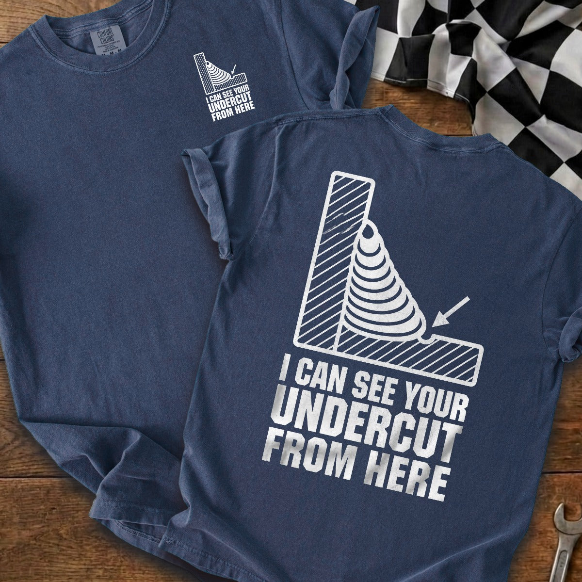 True Navy | Front & Back
