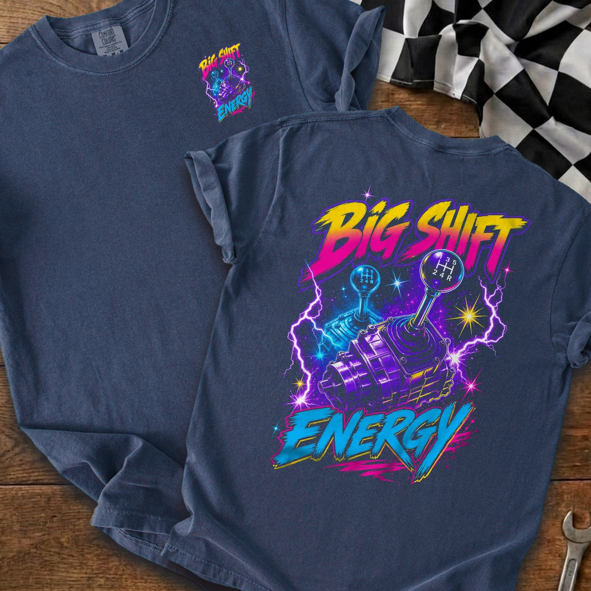 True Navy | Front & Back