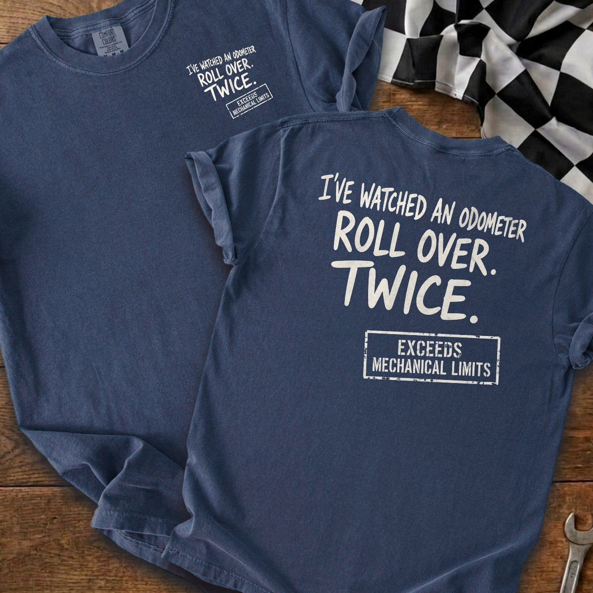True Navy | Front & Back