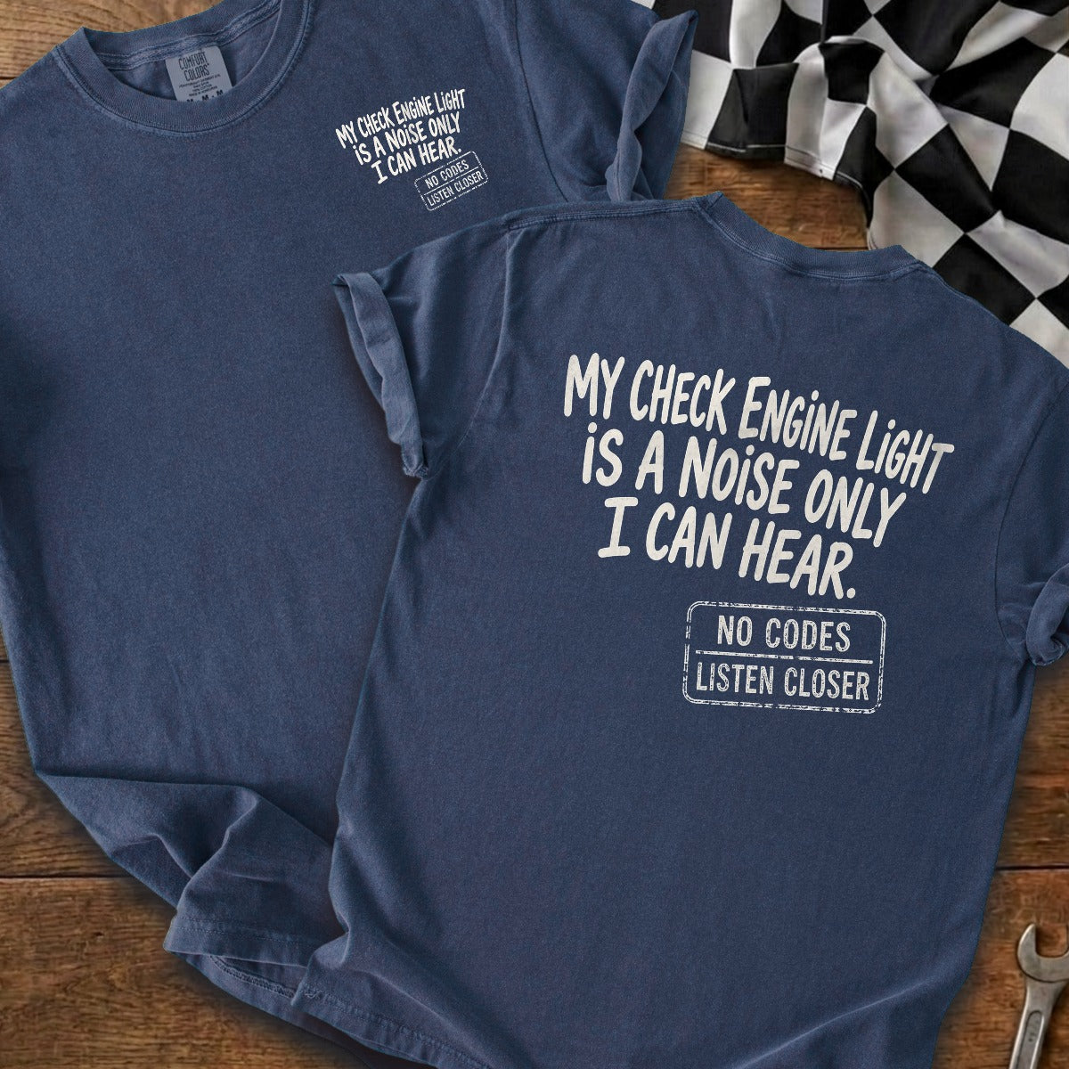 True Navy | Front & Back