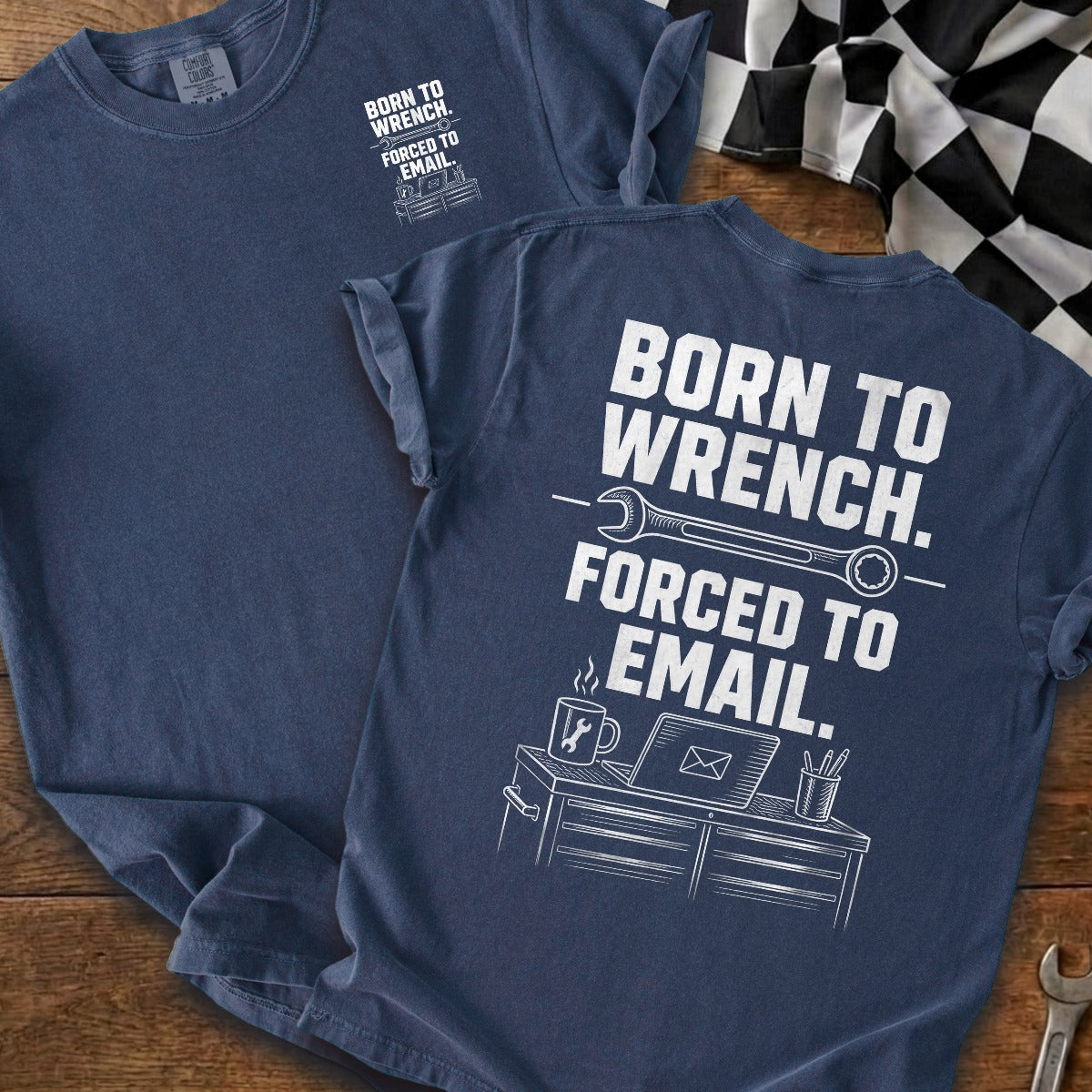 True Navy | Front & Back
