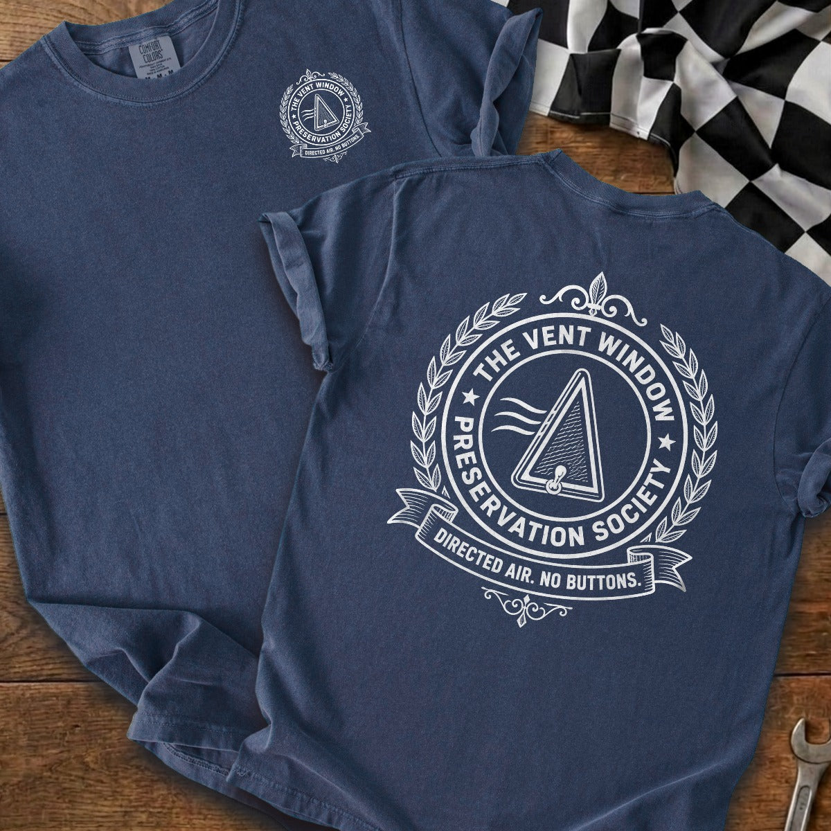 True Navy | Front & Back