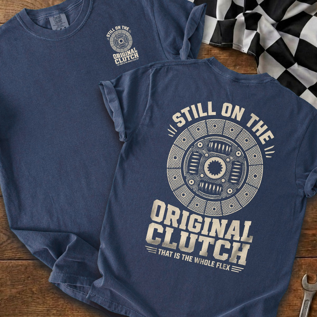 True Navy | Front & Back