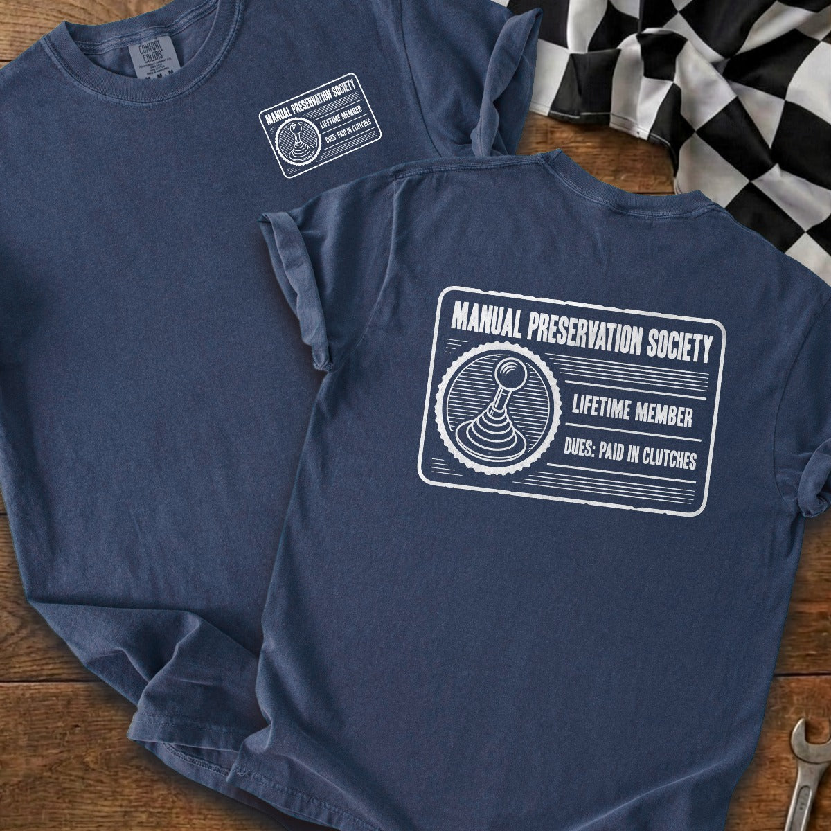True Navy | Front & Back