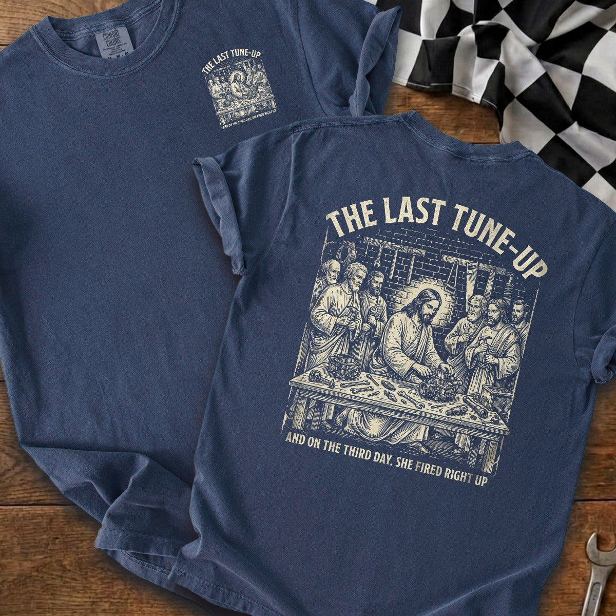 True Navy | Front & Back
