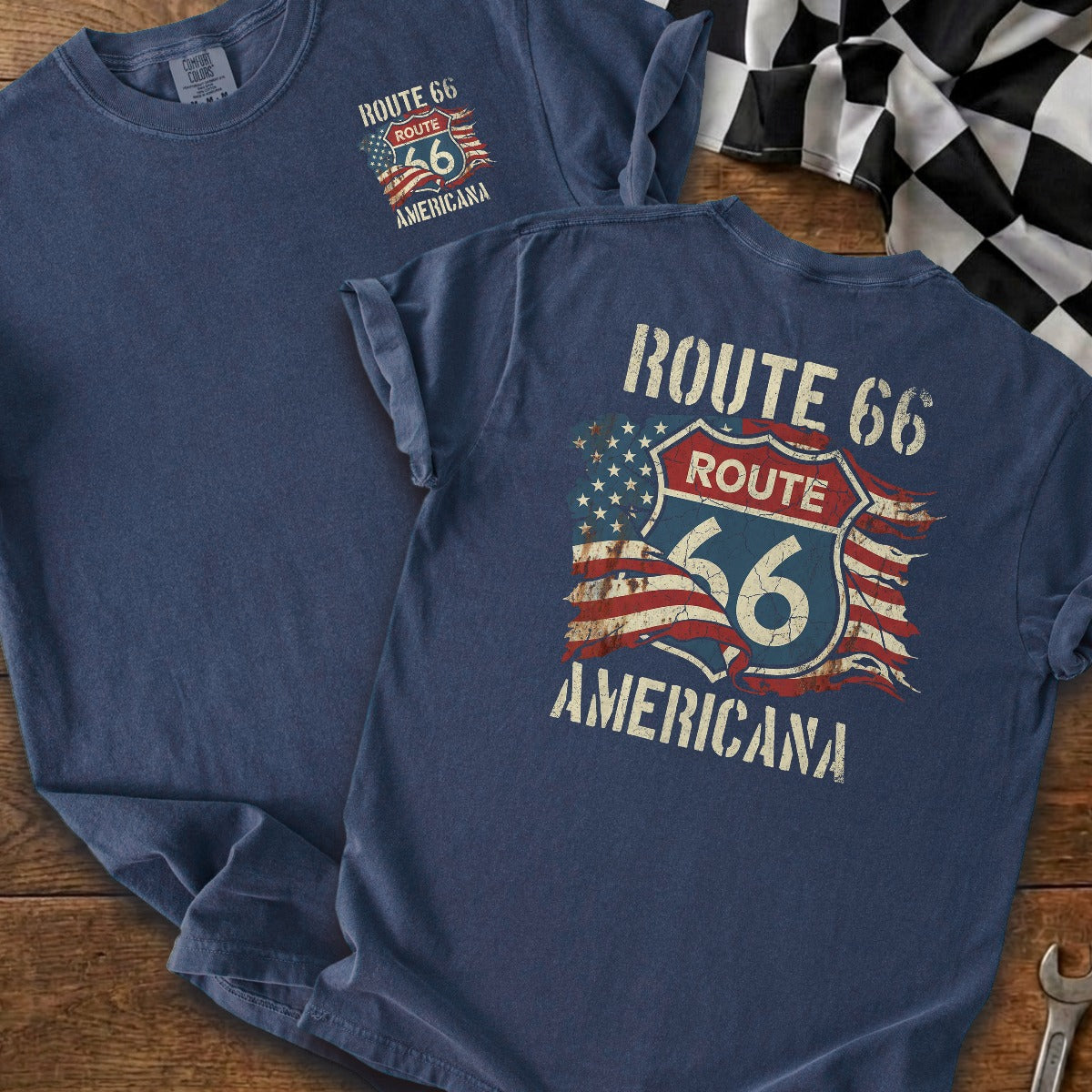 True Navy | Front & Back