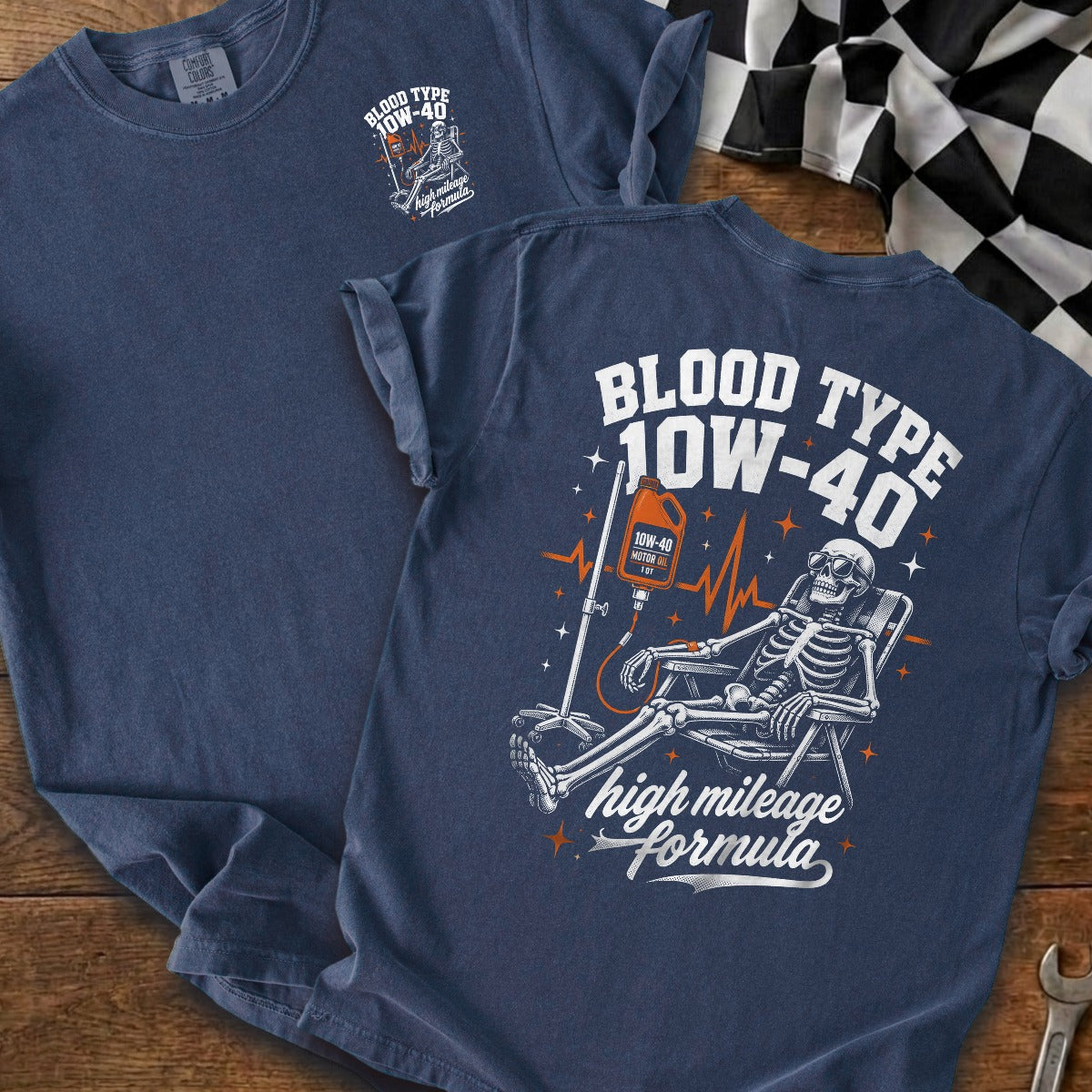 True Navy | Front & Back
