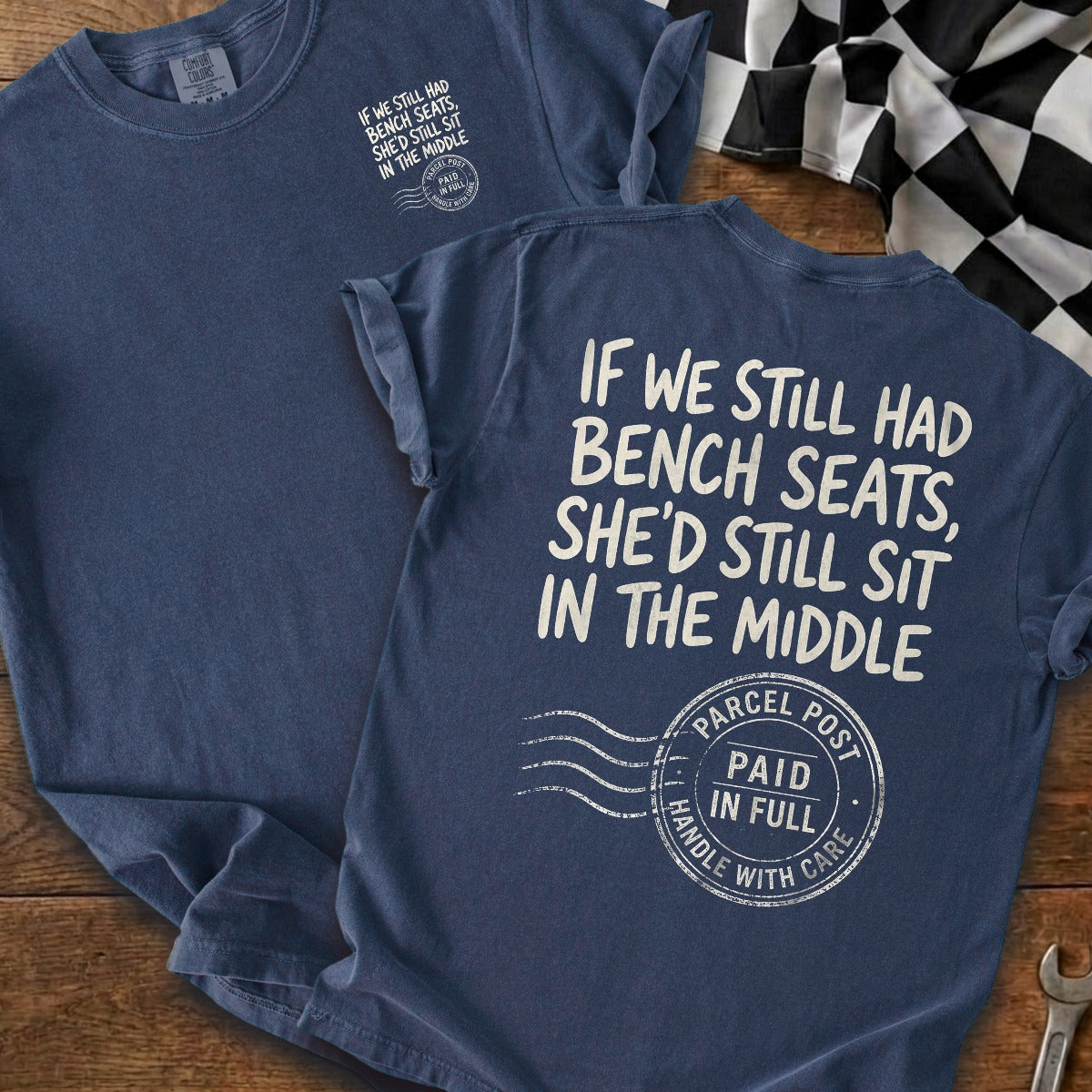 True Navy | Front & Back