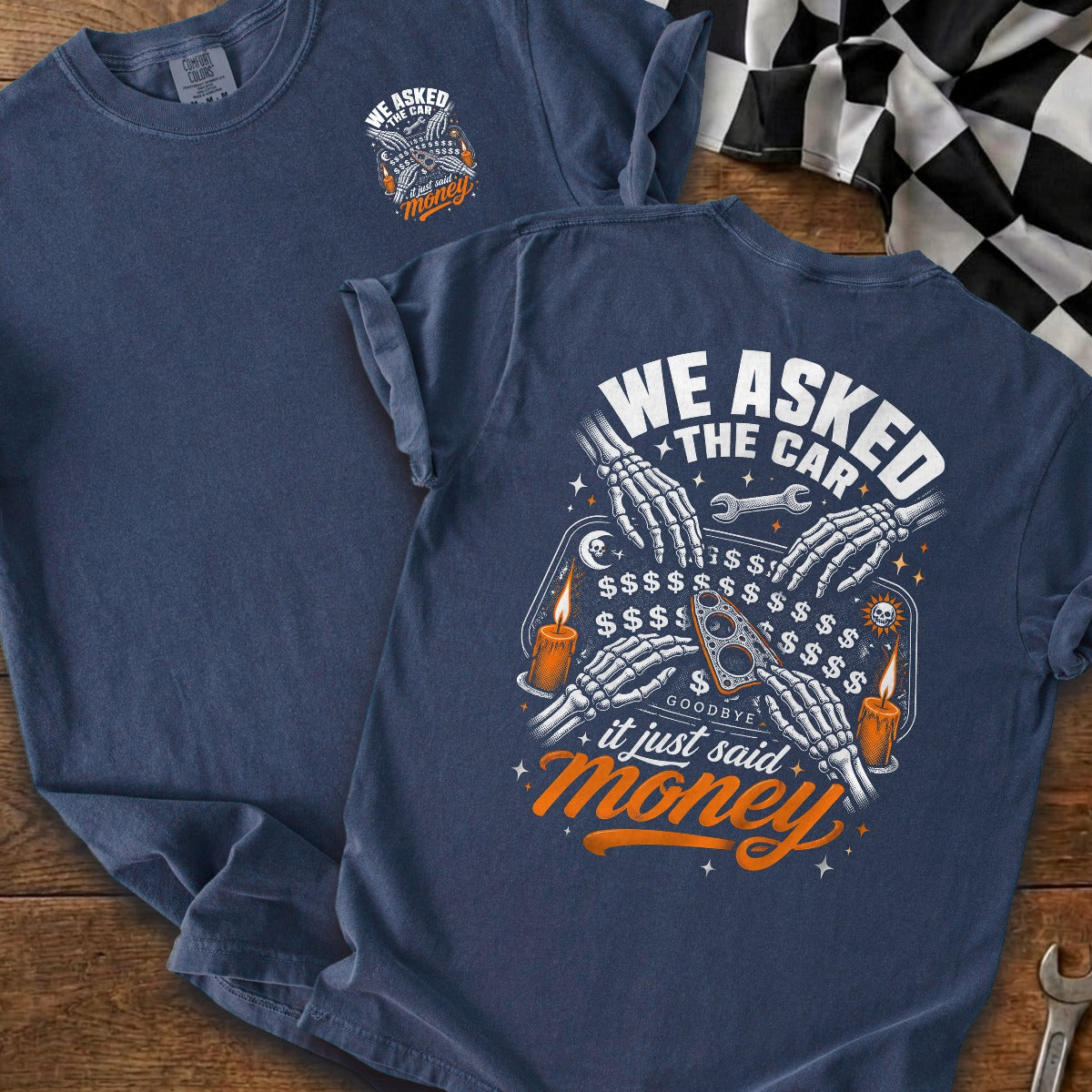 True Navy | Front & Back