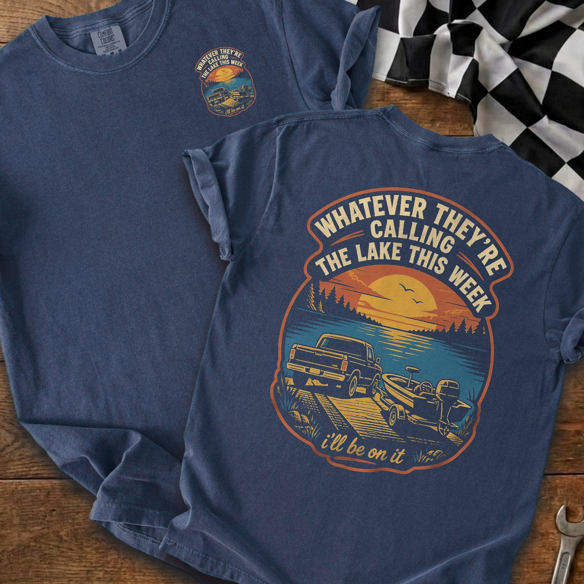 True Navy | Front & Back