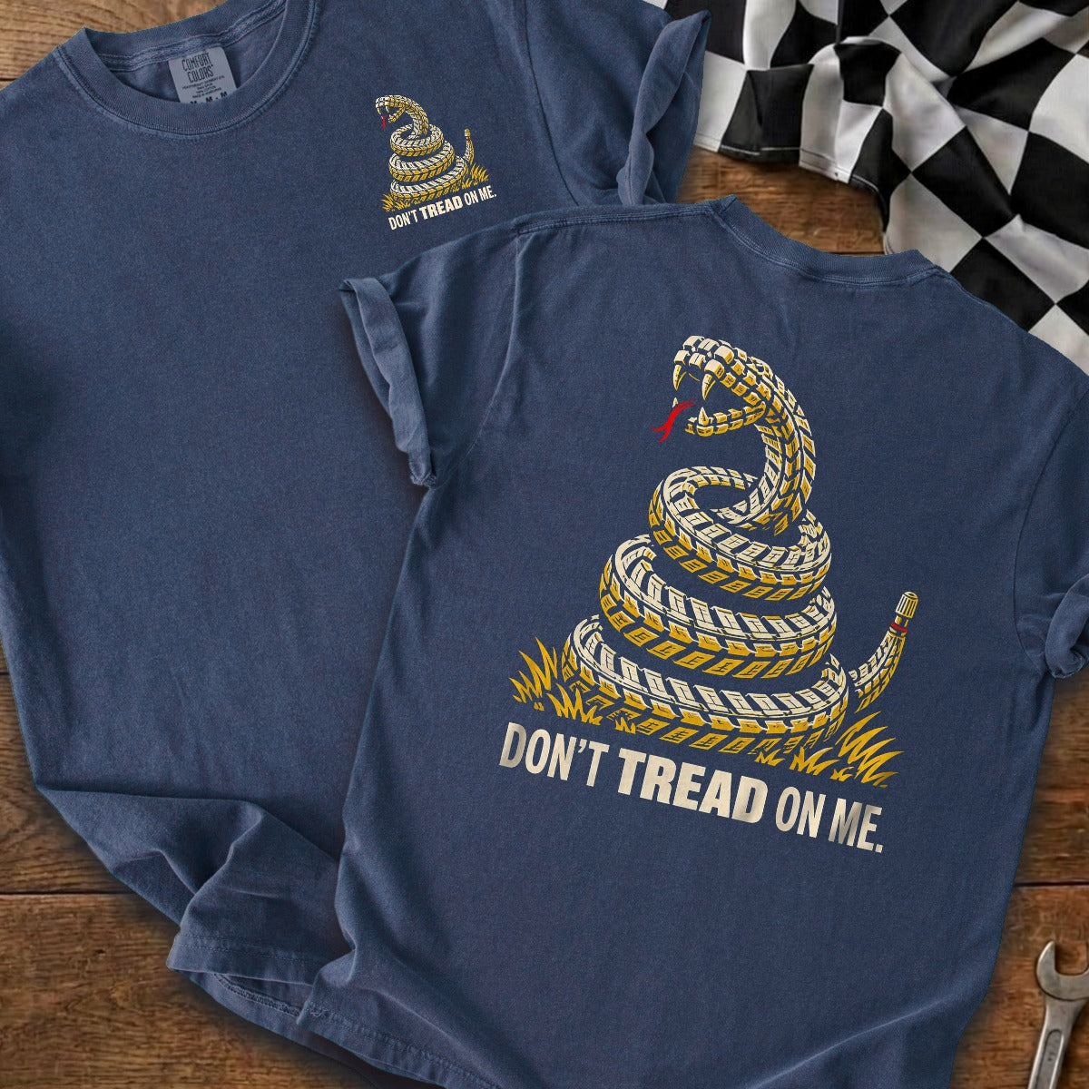 True Navy | Front & Back