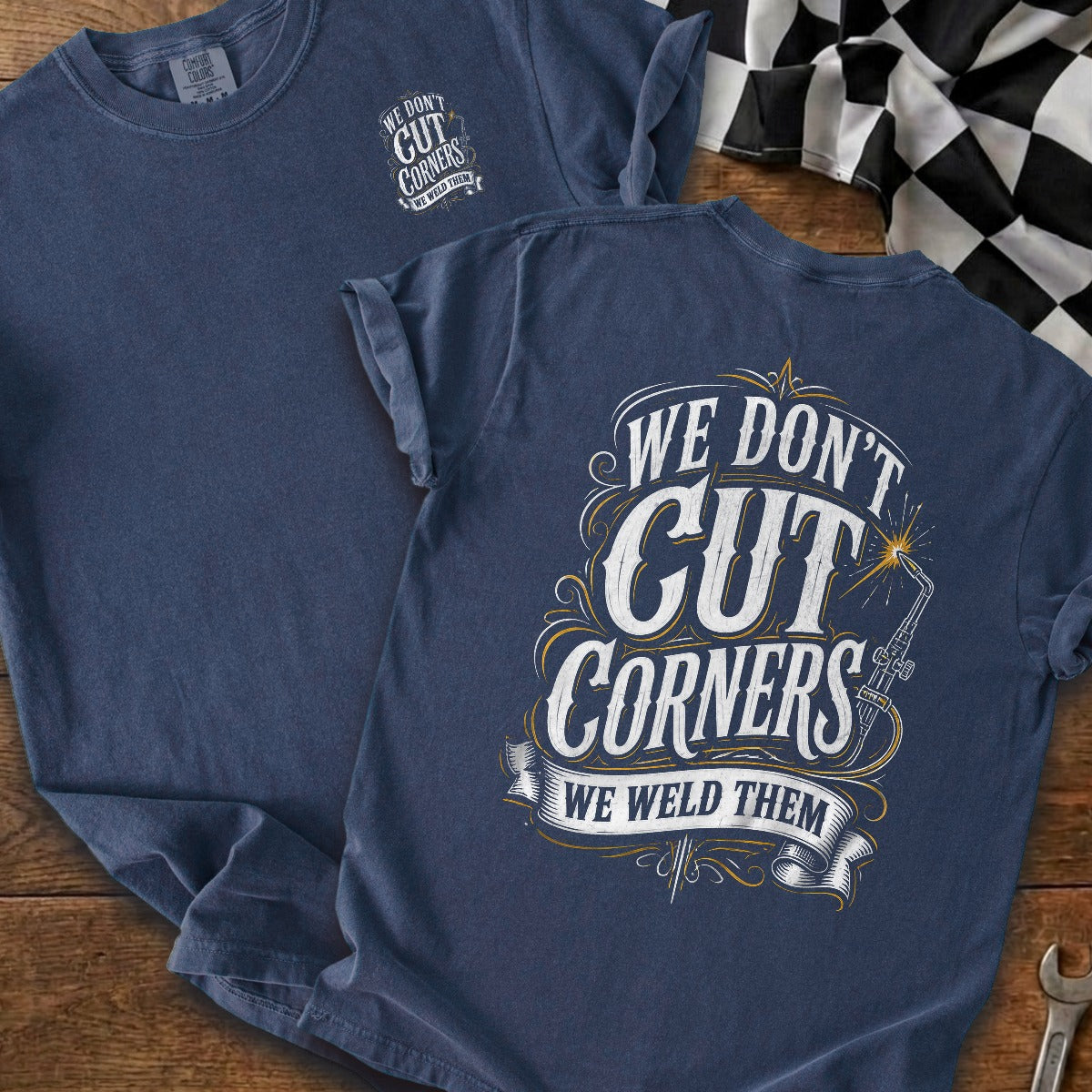 True Navy | Front & Back