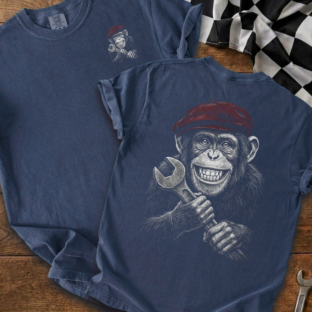 True Navy | Front & Back