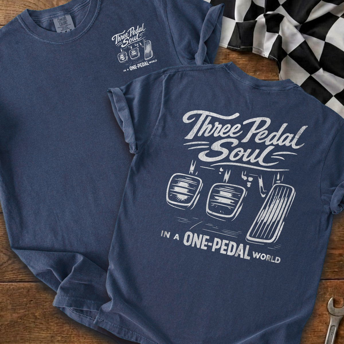True Navy | Front & Back