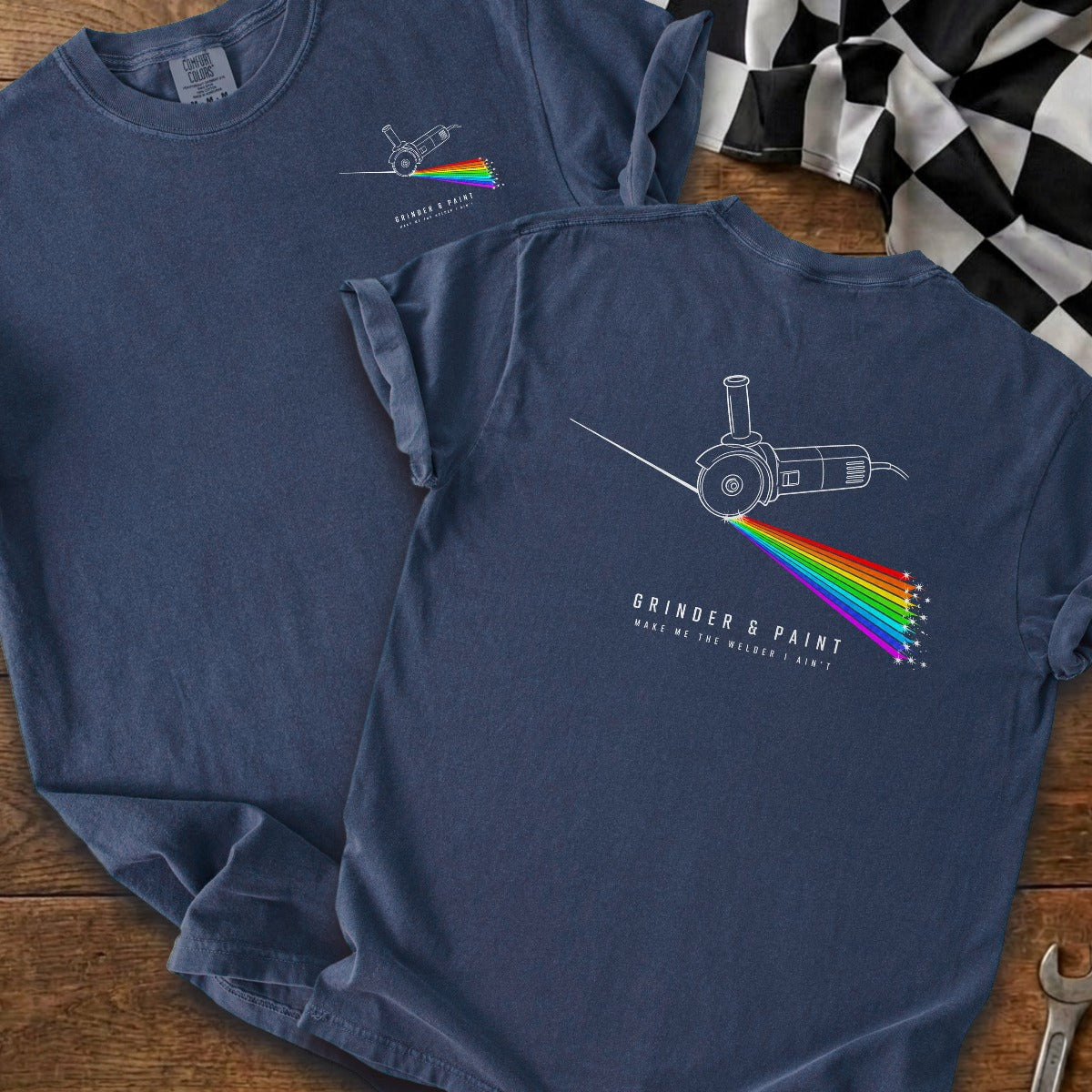 True Navy | Front & Back
