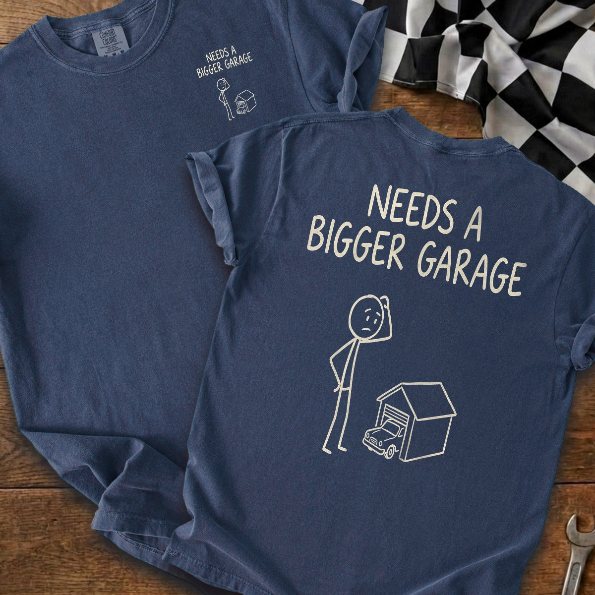 True Navy | Front & Back