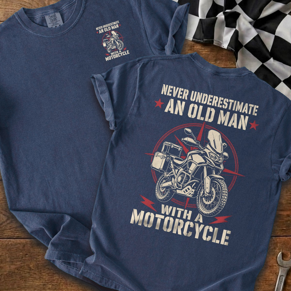 True Navy | Front & Back