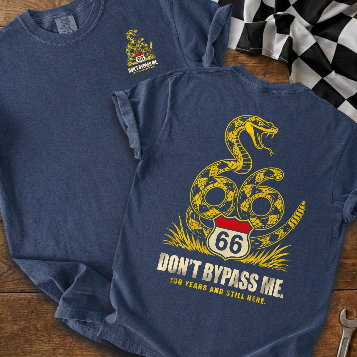 True Navy | Front & Back