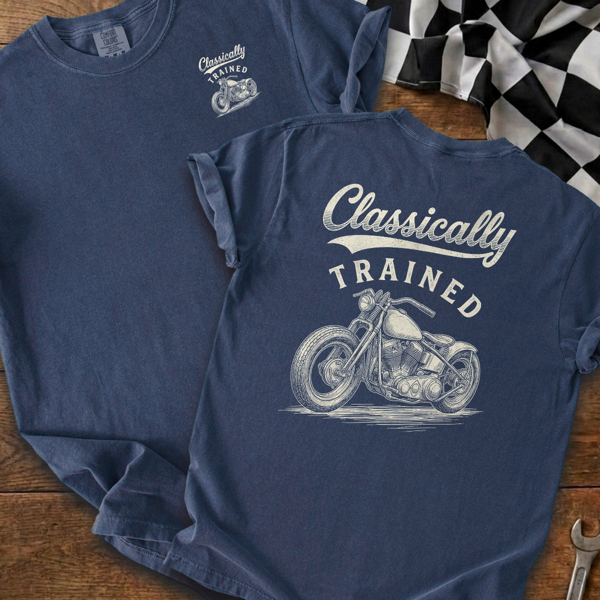 True Navy | Front & Back