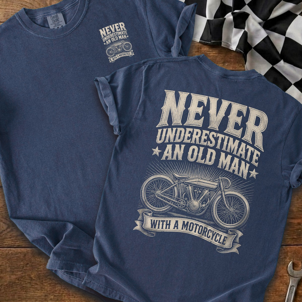 True Navy | Front & Back