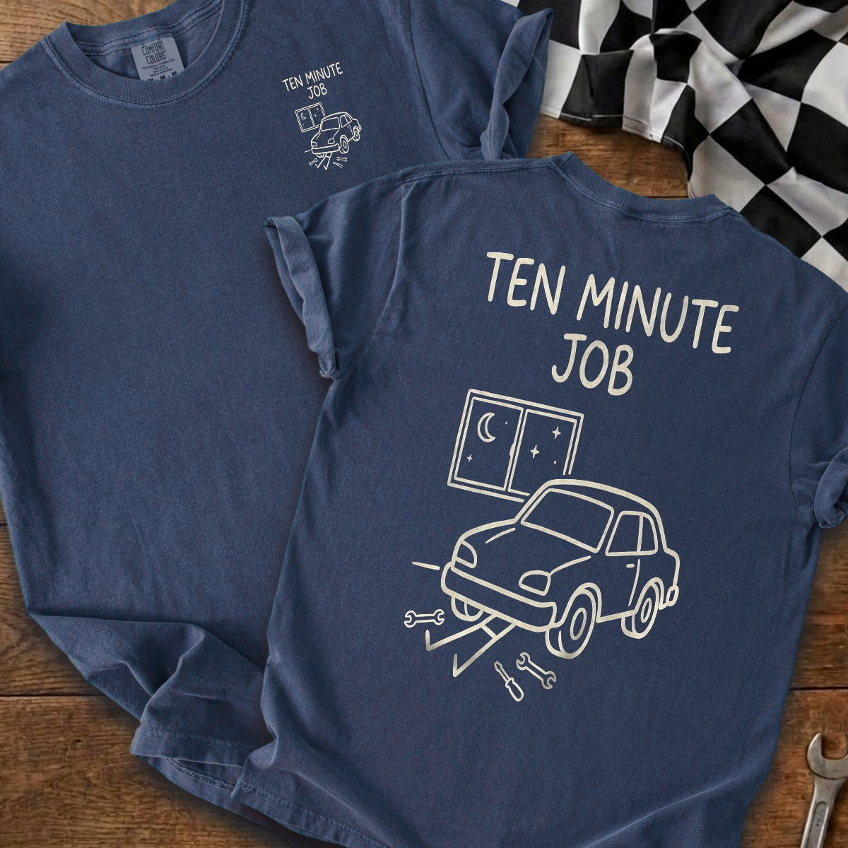 True Navy | Front & Back
