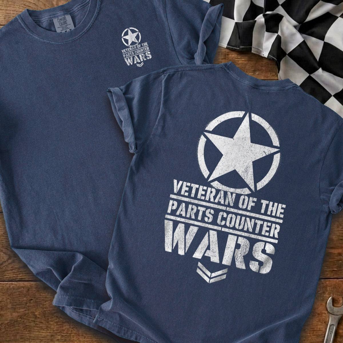 True Navy | Front & Back