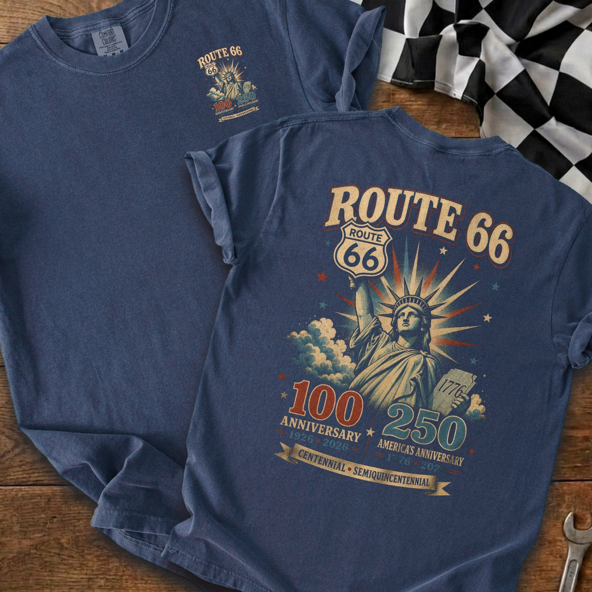 True Navy | Front & Back
