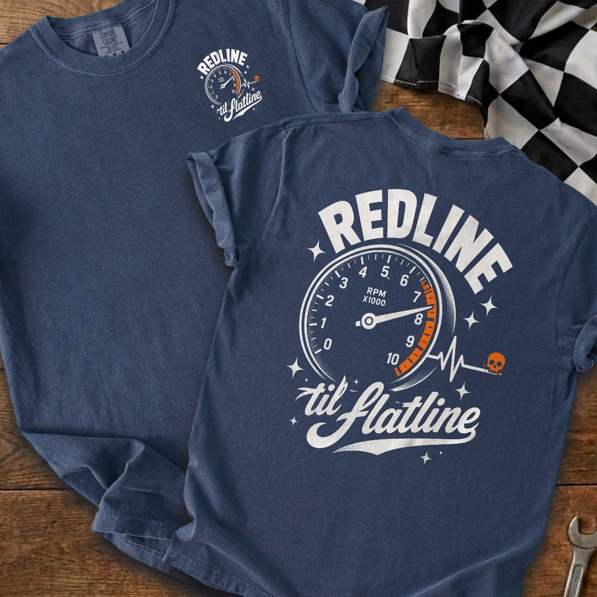 True Navy | Front & Back