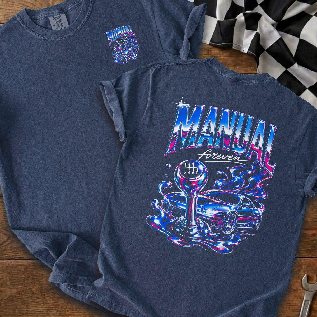 True Navy | Front & Back