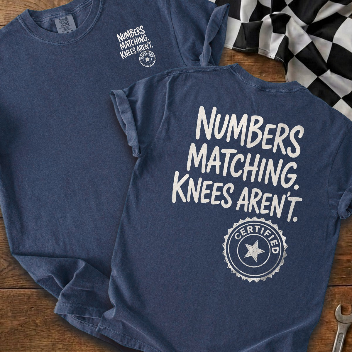 True Navy | Front & Back