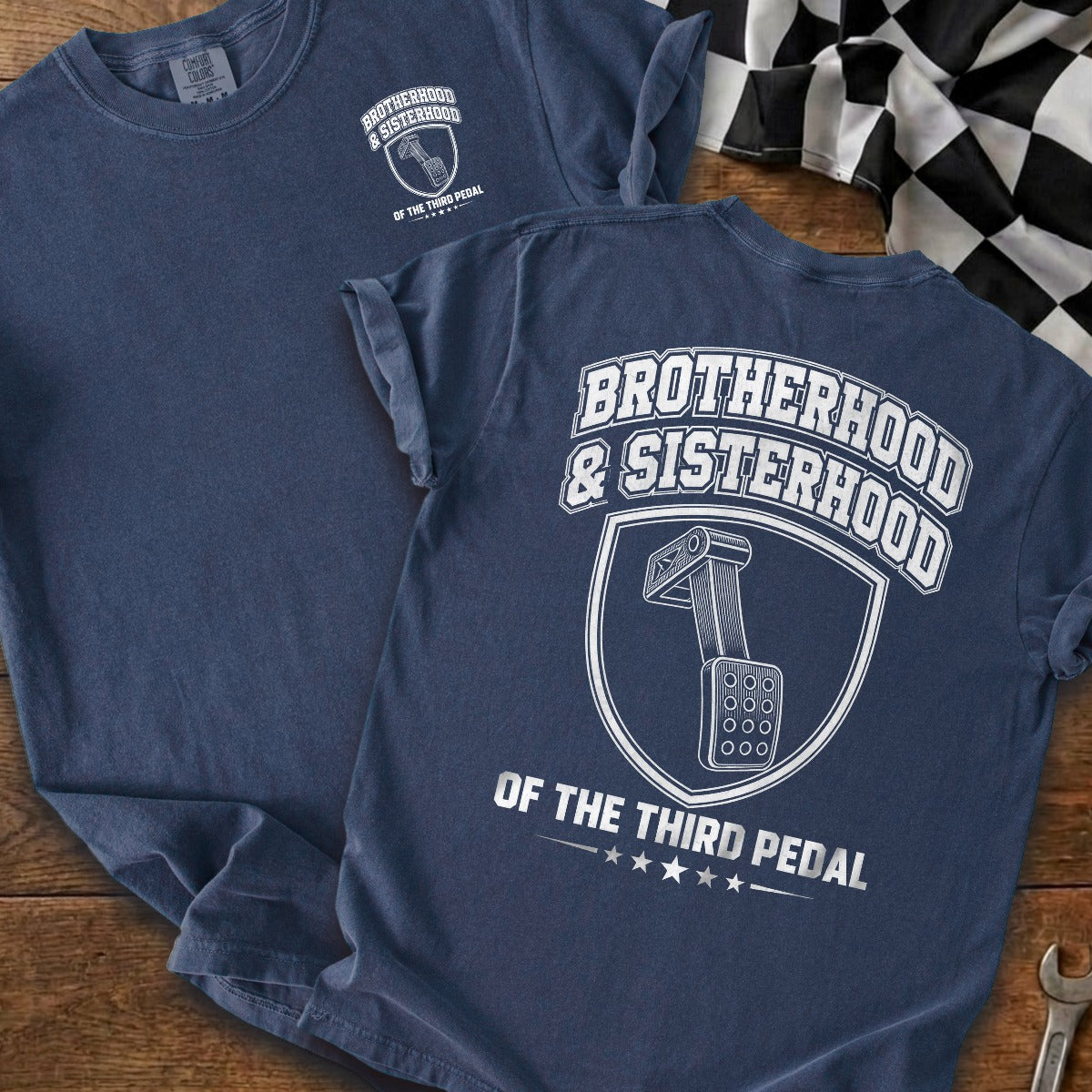 True Navy | Front & Back