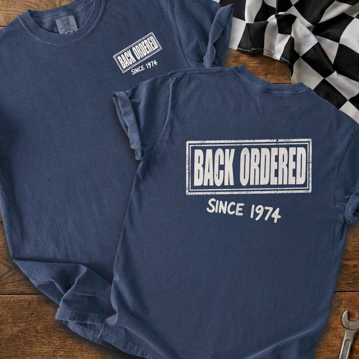 True Navy | Front & Back
