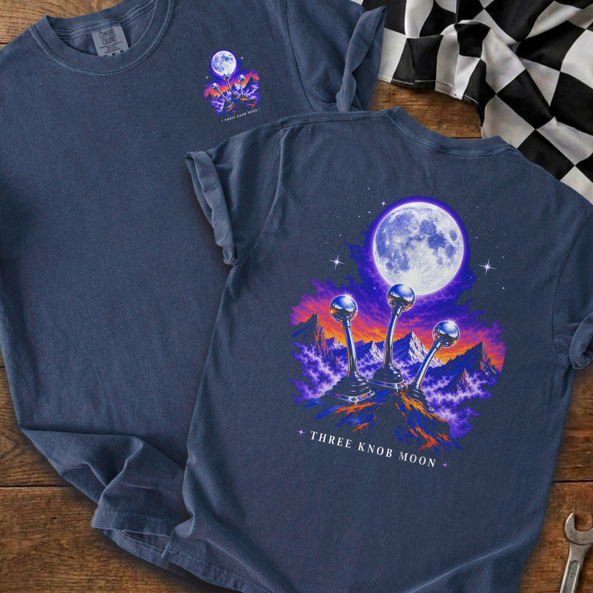 True Navy | Front & Back