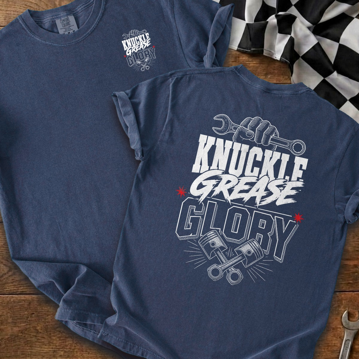 True Navy | Front & Back