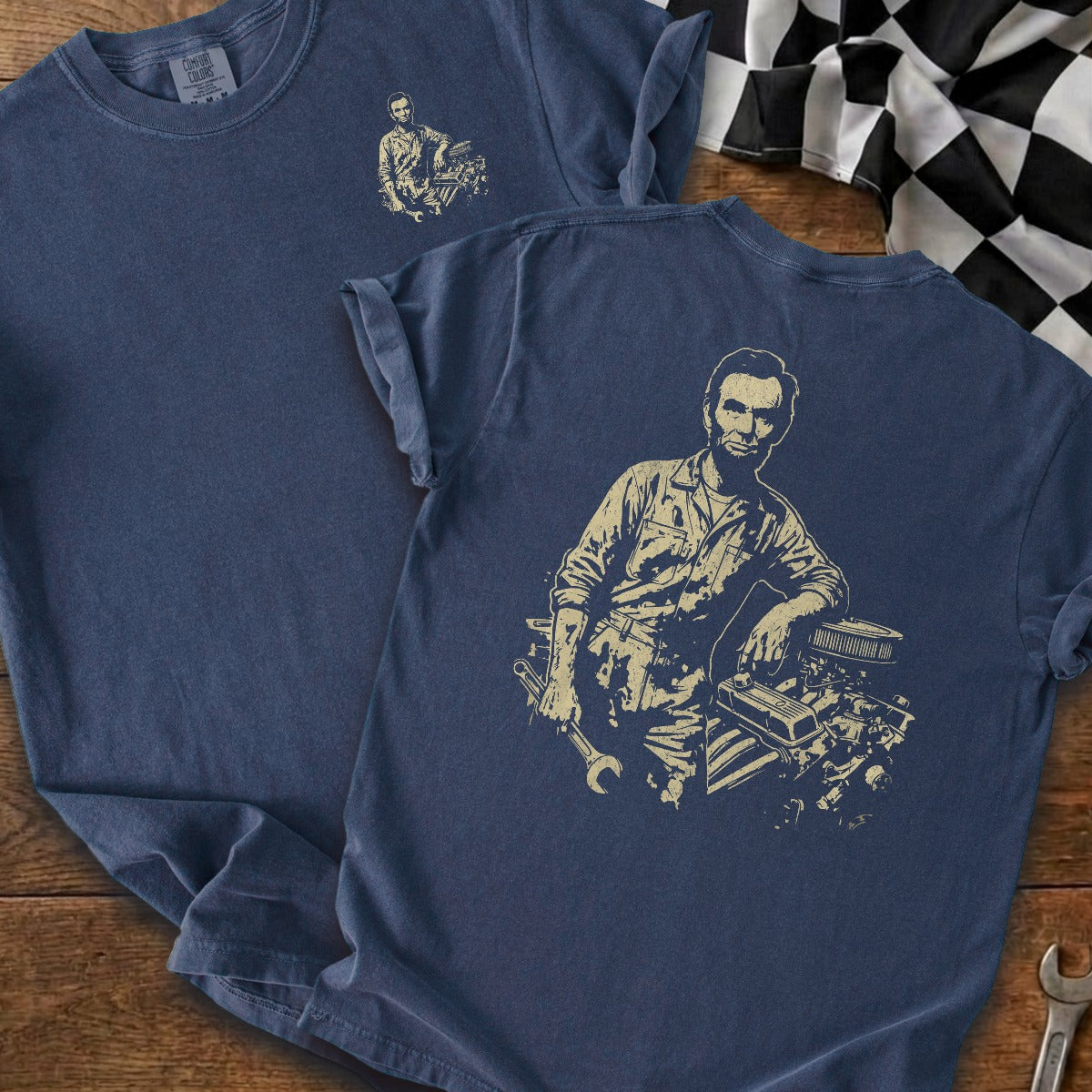 True Navy | Front & Back