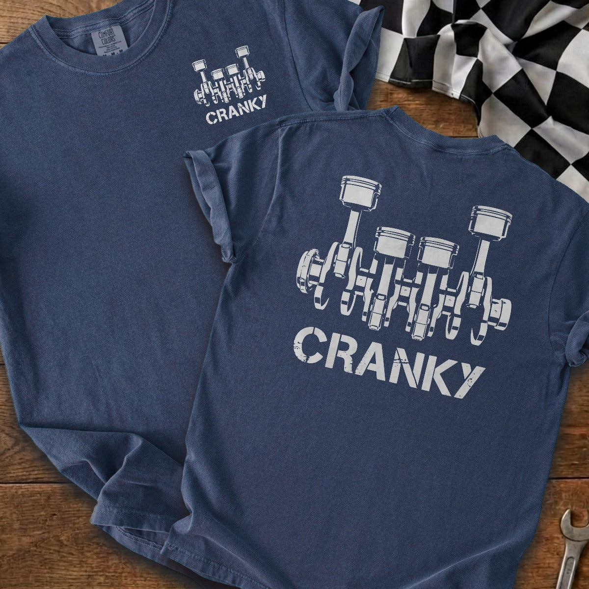 True Navy | Front & Back