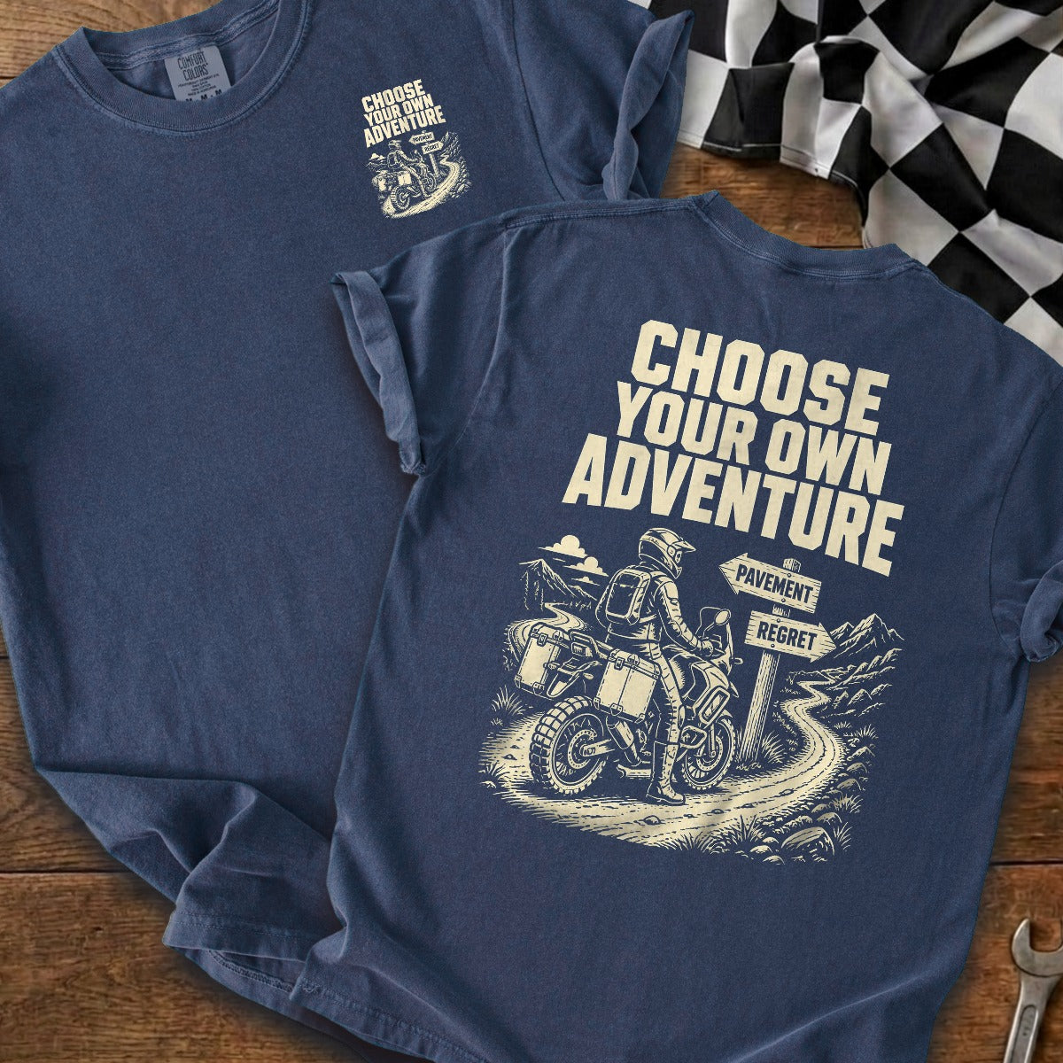True Navy | Front & Back