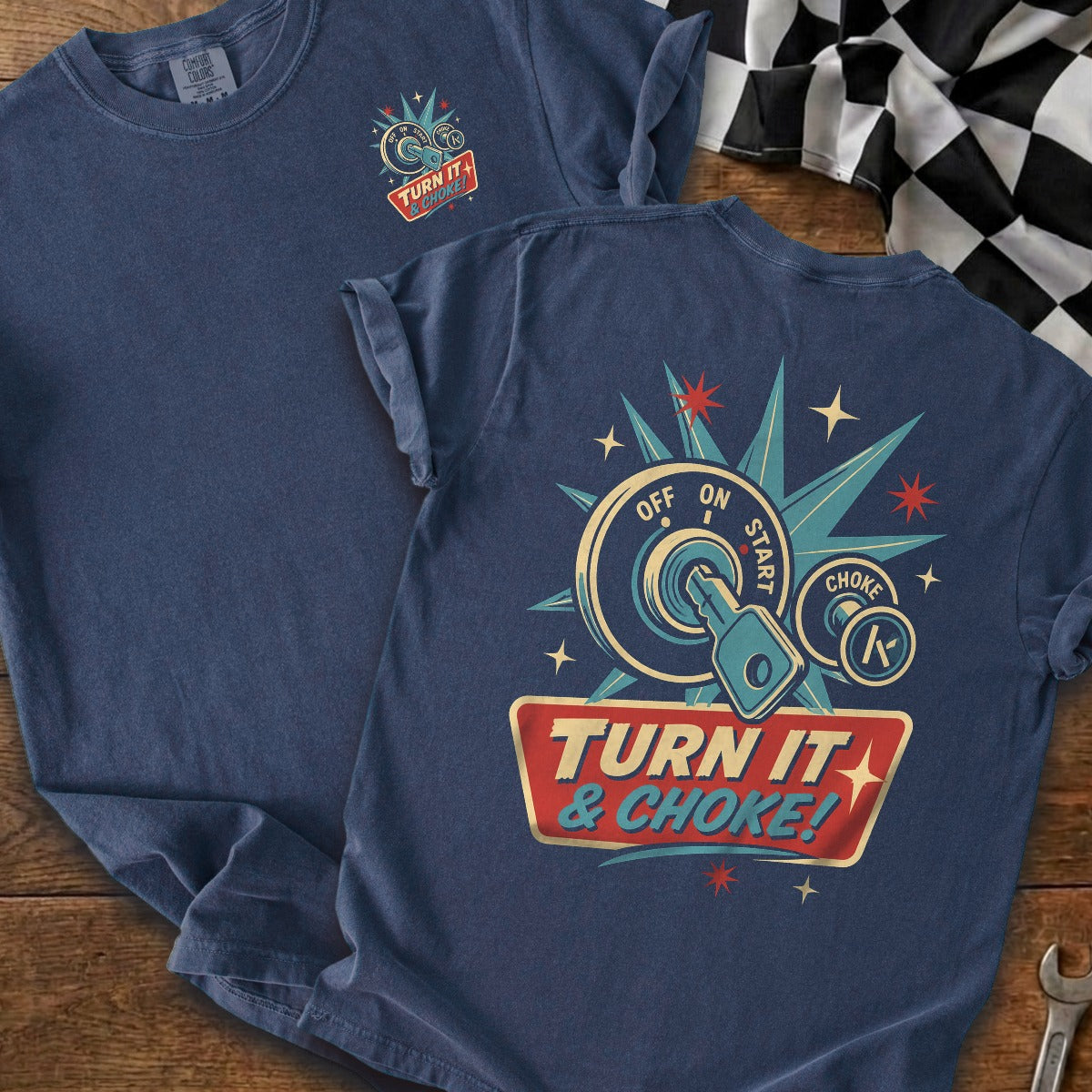 True Navy | Front & Back
