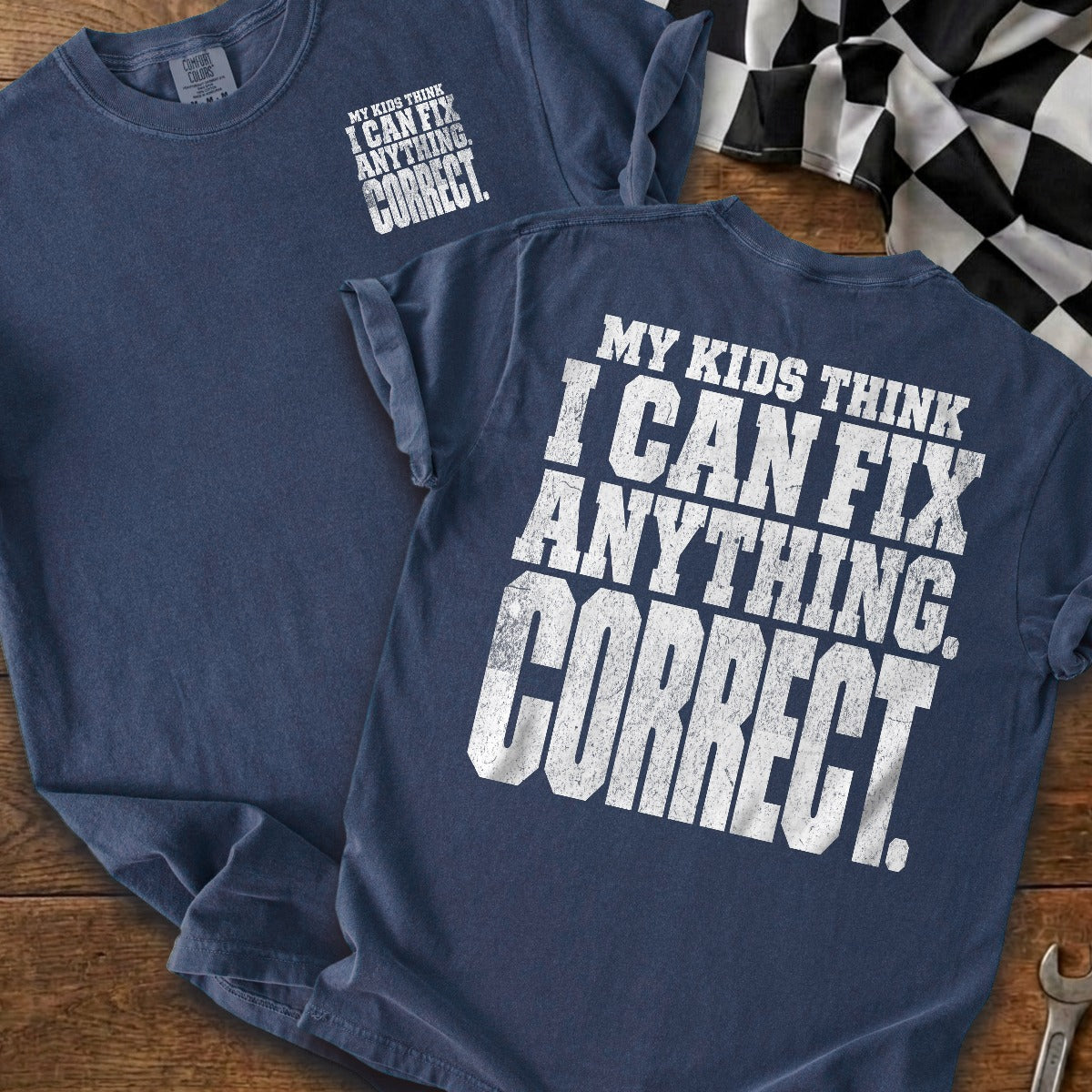 True Navy | Front & Back