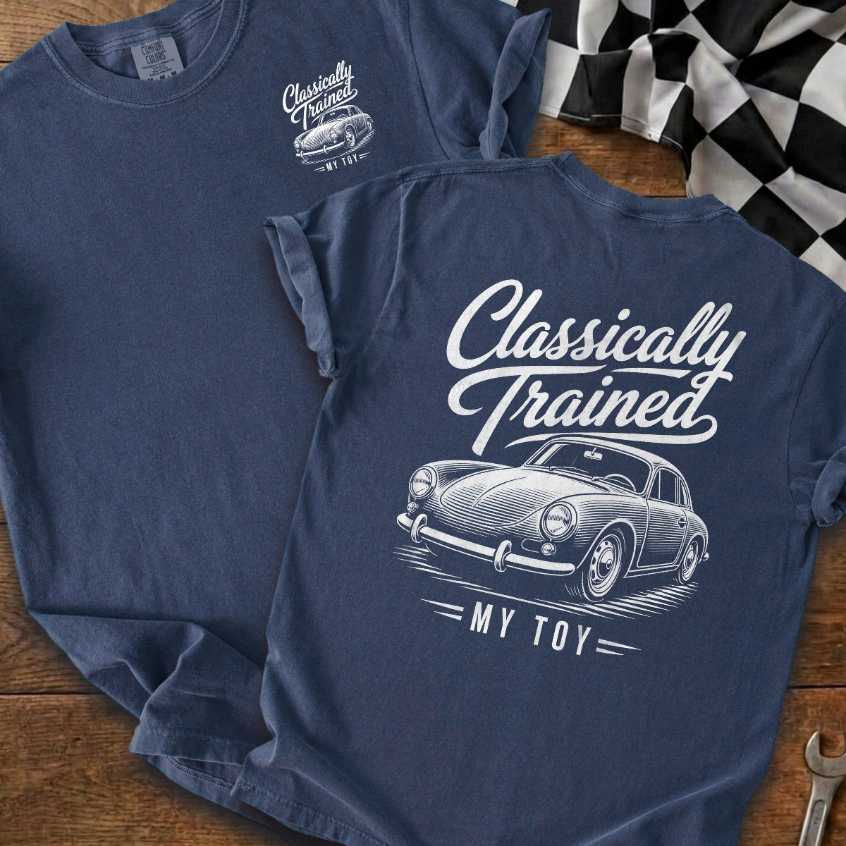 True Navy | Front & Back
