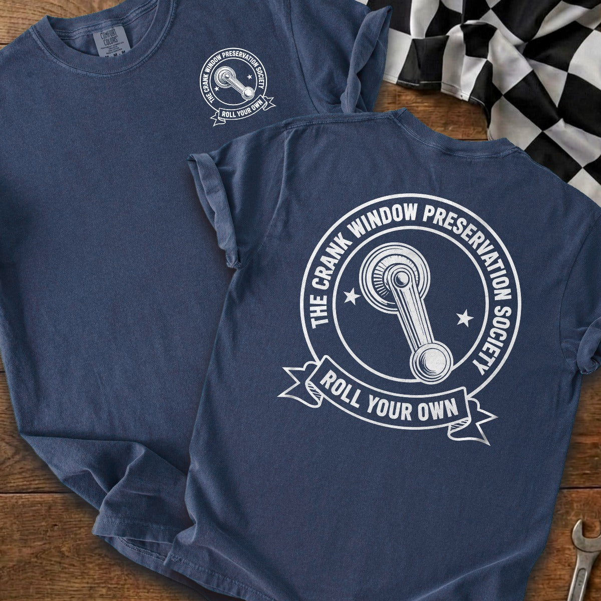True Navy | Front & Back