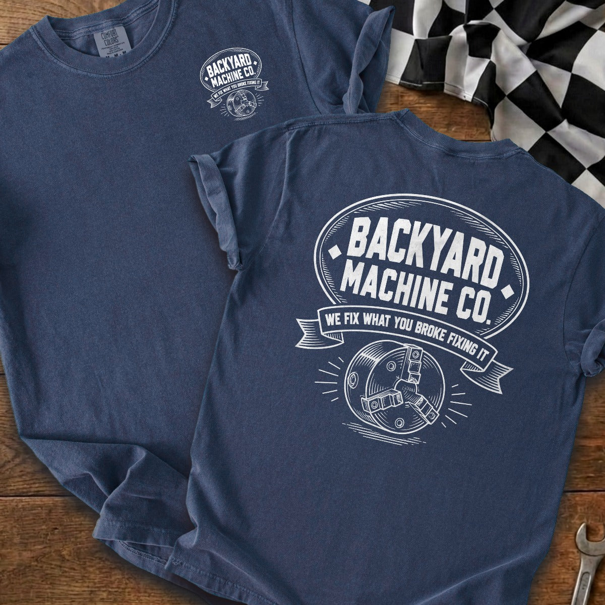 True Navy | Front & Back
