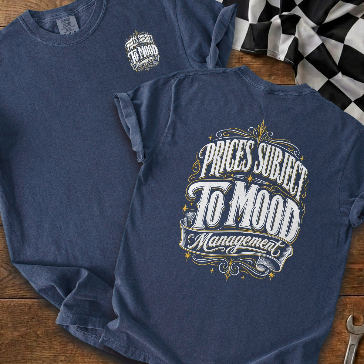 True Navy | Front & Back