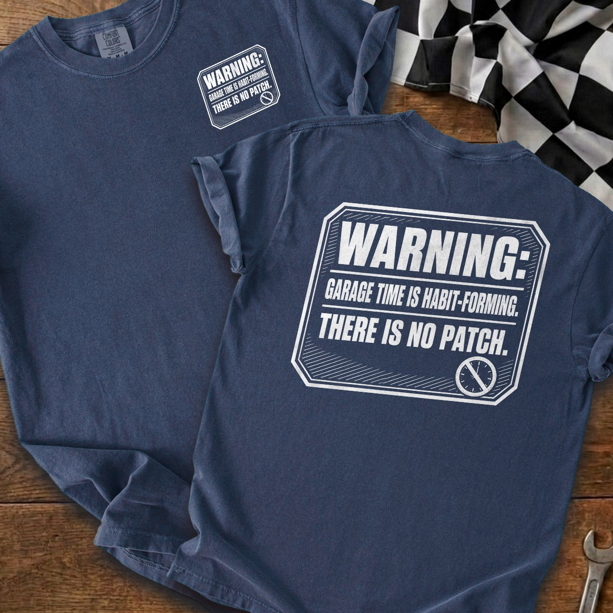 True Navy | Front & Back