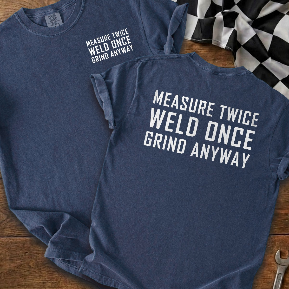 True Navy | Front & Back