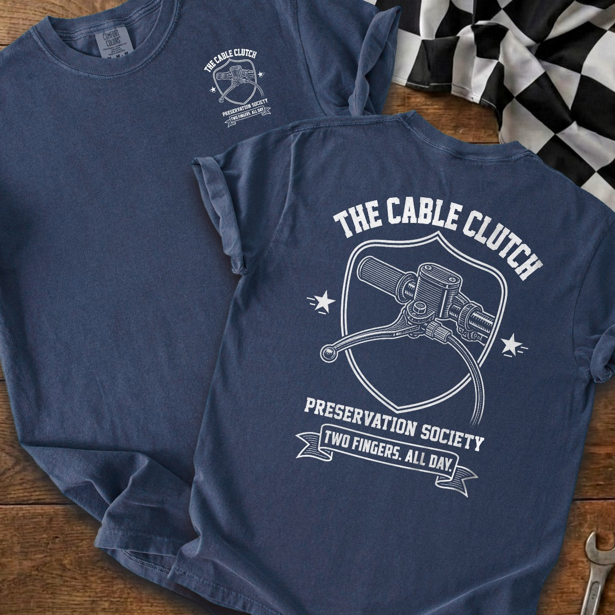 True Navy | Front & Back