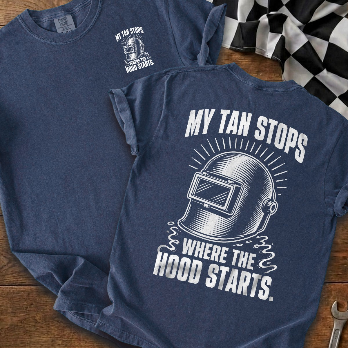 True Navy | Front & Back