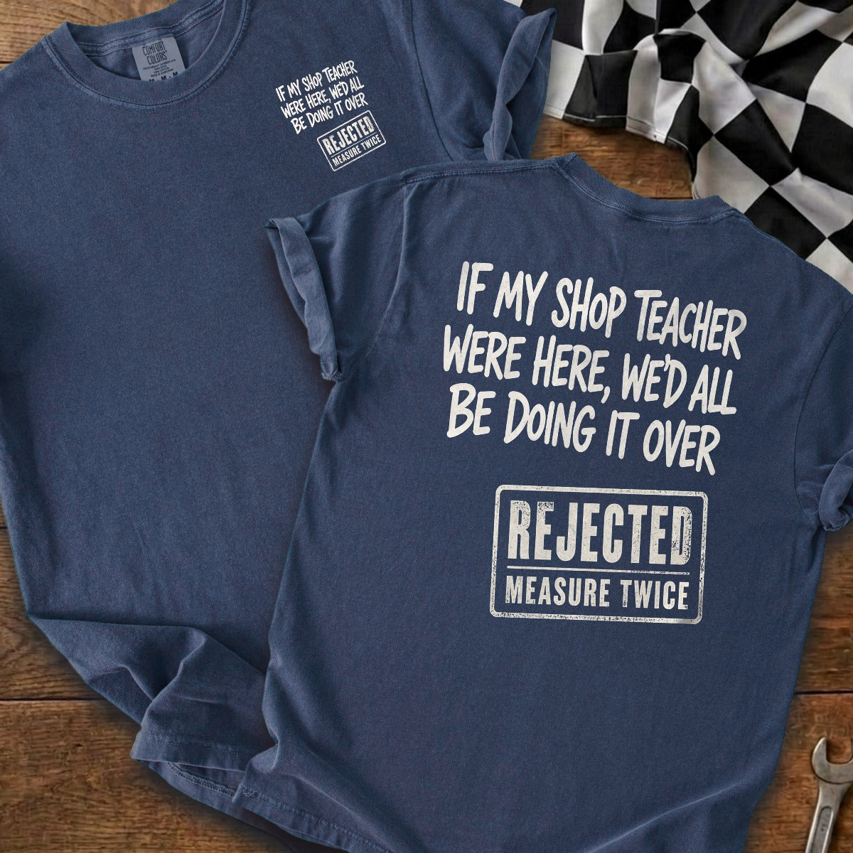 True Navy | Front & Back